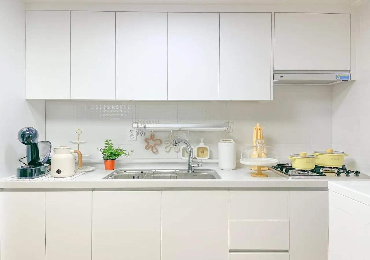 A Low-Rise Family Bed For 4 People, Seoul Healing Stay, Love Forest Stay Apartamento